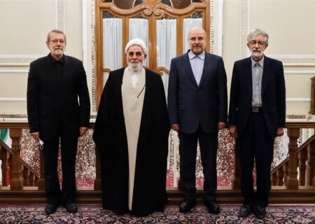 قاب مشترک ۴ رئیس مجلس شورای اسلامی