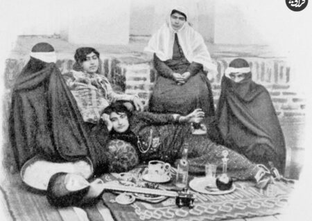 تصاویر کم نظیر از زنان ایرانی در دوران قاجار