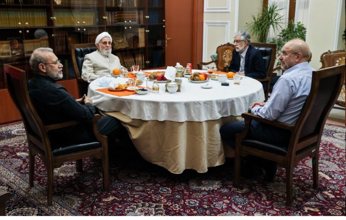 علی لاریجانی هرگونه رویکرد سیاسی و انتخاباتی در جلسه افطاری با قالیباف را رد کرد