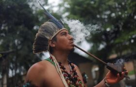 تصاویر جشن روز ملی بومیان در کشور برزیل