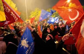 جشن پیروزی رجب طیب اردوغان در انتخابات