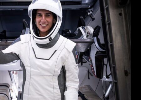 زن ایرانی ، چند روز دیگر به فضا می‌رود