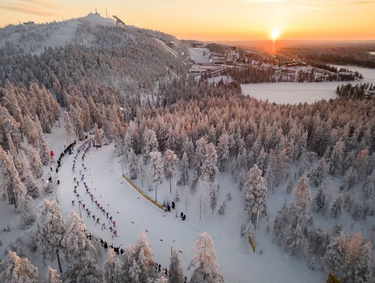 مسابقات جهانی اسکی استقامت در فنلاند