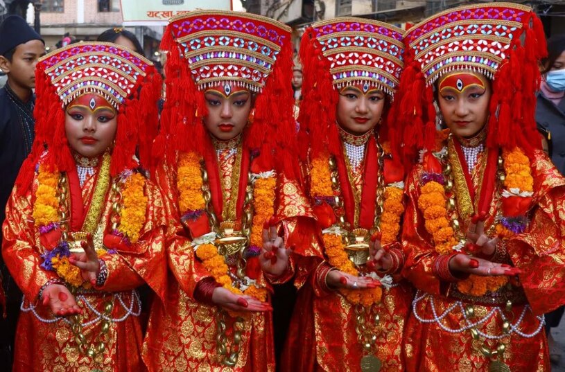 جشنواره آیینی “یوماری پونهی” در نپال