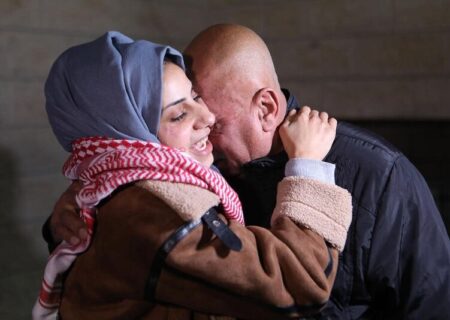 آزادی اسرای فلسطینی کرانه باختری از زندان های اسراییل
