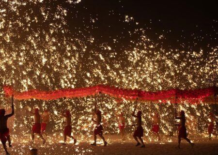 جشن سال نو چینی در هاربین چین