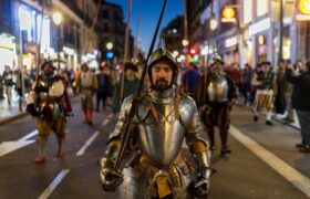 رژه جشن “روز ترسیوس” در شهر مادرید اسپانیا
