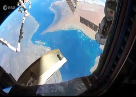 خلیج فارس از نگاه ایستگاه فضایی