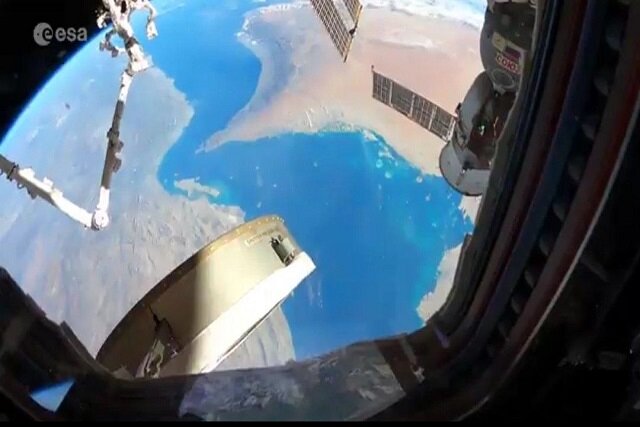 خلیج فارس از نگاه ایستگاه فضایی