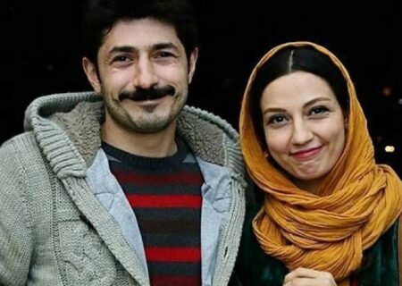 عکس رمانتیک حدیث میرامینی و همسرش مجتبی رجبی