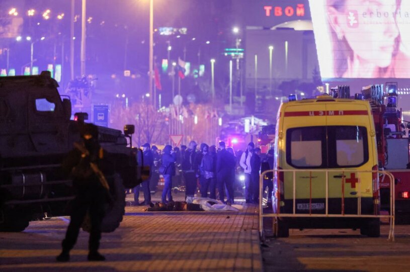 حمله تروریستی به سالن کنسرتی در مسکو