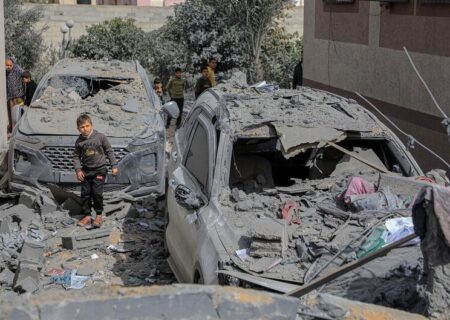 ادامه حملات هوایی اسراییل به شهر رفح