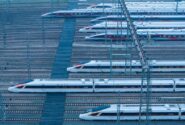 ایستگاه قطارهای سریع السیر در شهر نانجینگ چین