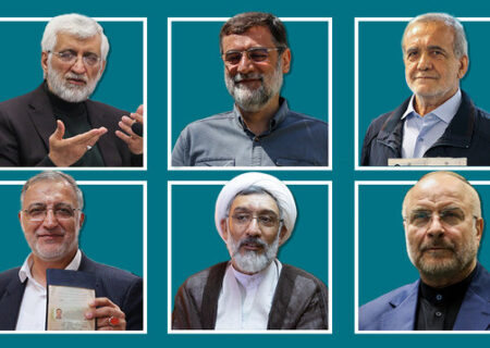 دیدار ۶ کاندیدای انتخابات ریاست جمهوری با رئیس مجلس خبرگان