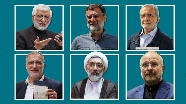 دیدار ۶ کاندیدای انتخابات ریاست جمهوری با رئیس مجلس خبرگان