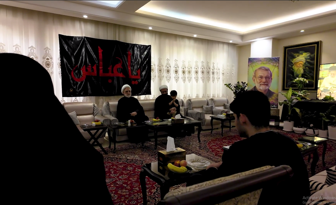 رئیس قوه قضاییه با حضور در بیت شهید علی لاریجانی با اعضای خانواده آن شهید والامقام دیدار کرد