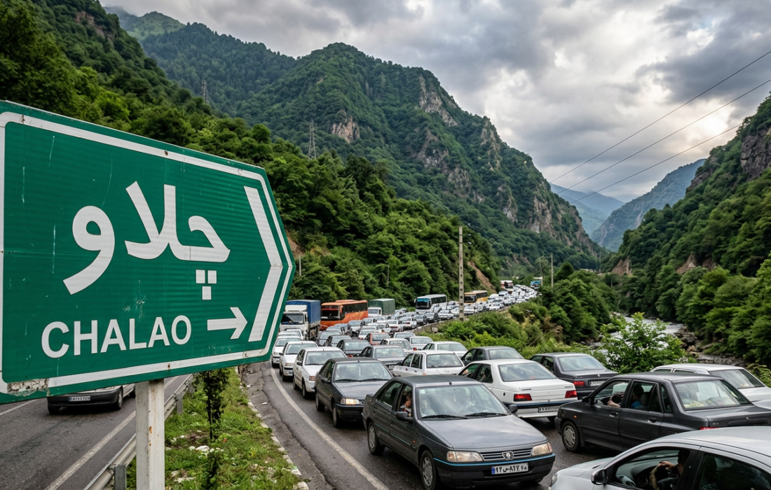 وقتی سوء مدیریت، ترافیک جاده شمال را به عذاب تبدیل می‌کند!