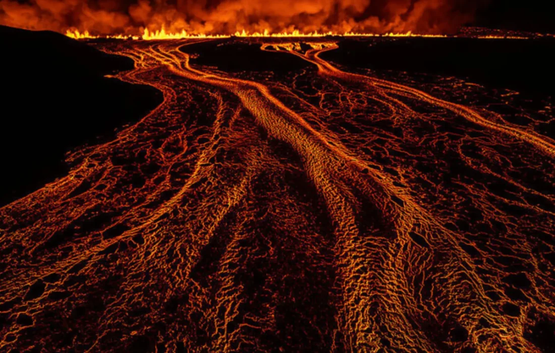 گدازه آتشفشان